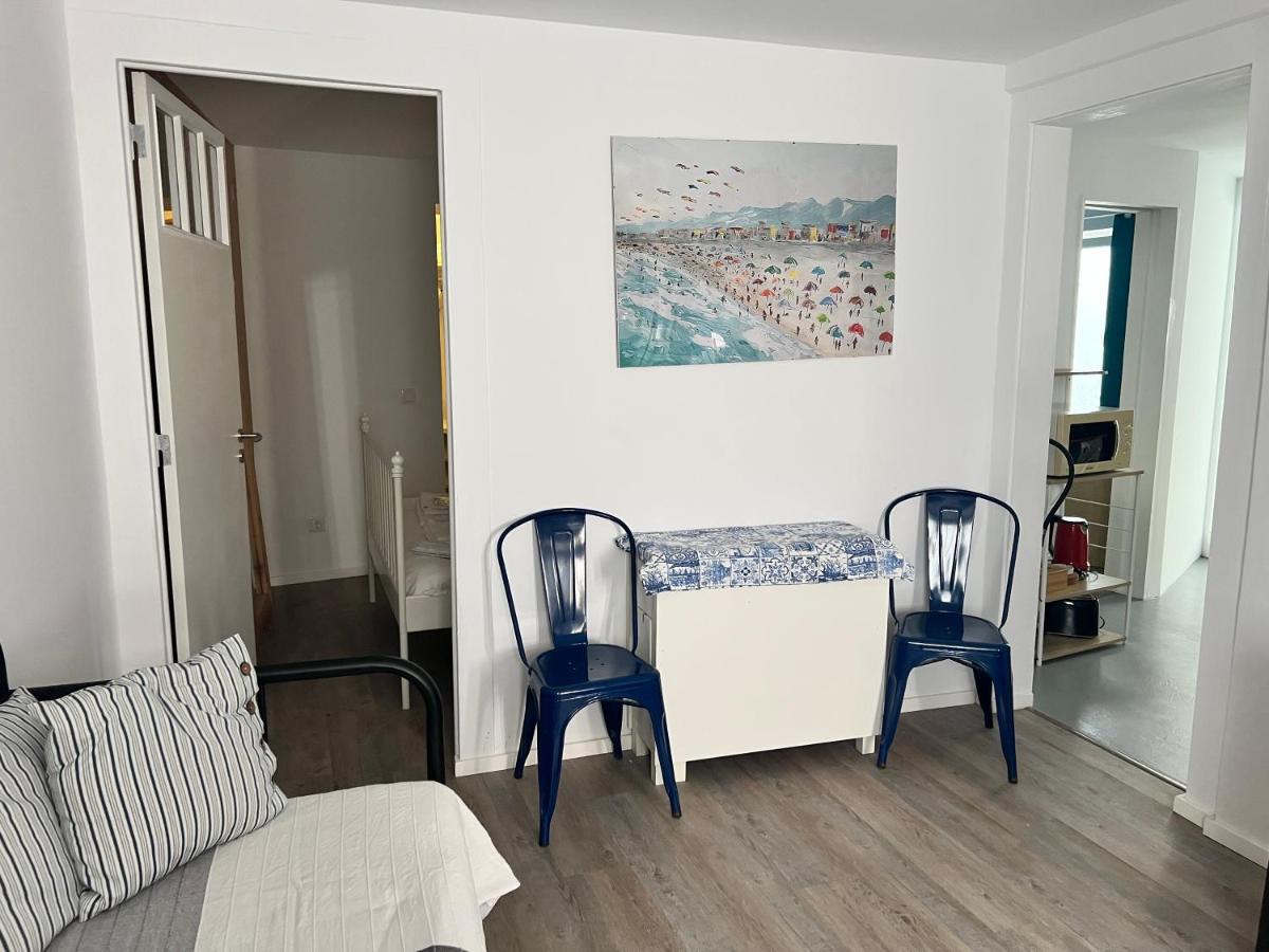 Apartamento 1 Quarto, Com Patio, Em Frente Praia Paço de Arcos Exteriér fotografie