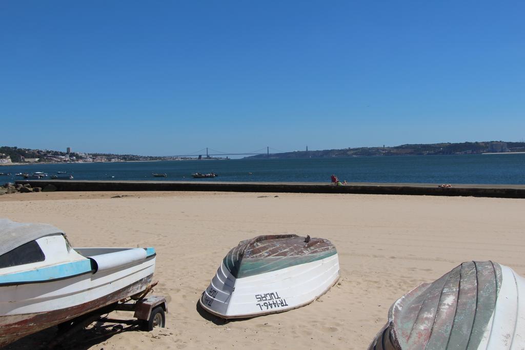 Apartamento 1 Quarto, Com Patio, Em Frente Praia Paço de Arcos Exteriér fotografie